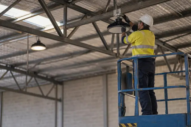 Electrical services: switchboard upgrade and circuit labelling in progress
